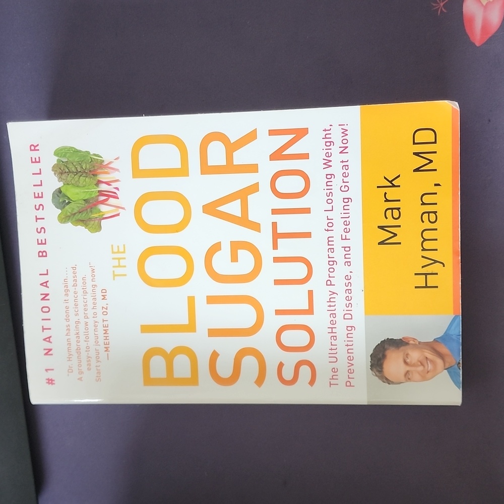 The Blood Sugar Solution softback book By Mark Hyman